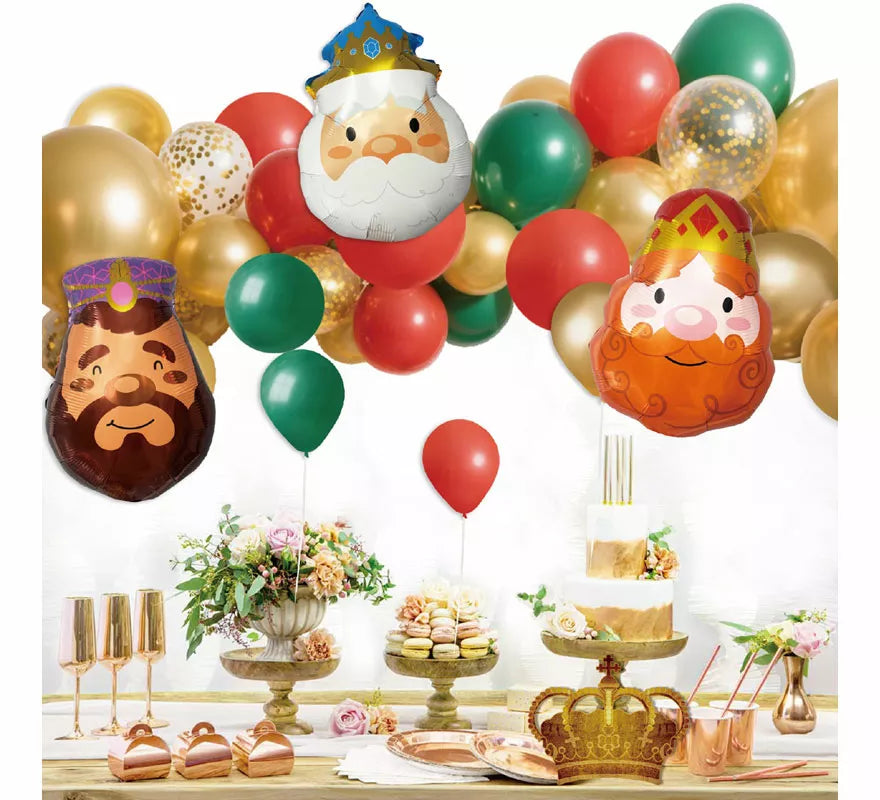Translation missing: es.Set 30 Pcs Guirnalda de Globos Reyes Magos
