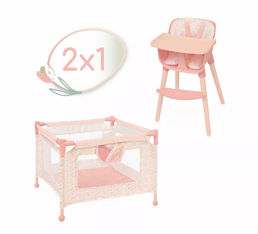 Set Conjunto de Trona y Parque de Juguete