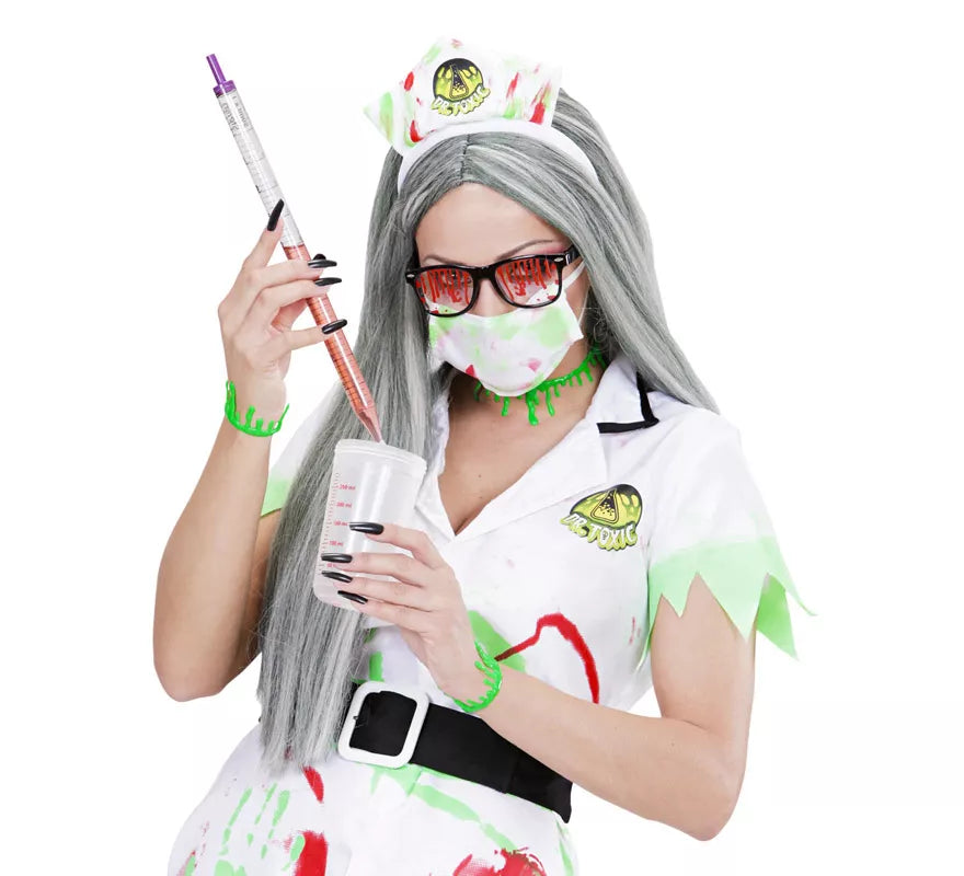 Translation missing: fr.Set de 2 Pulseras de Gotas de Baba Zombie Verde