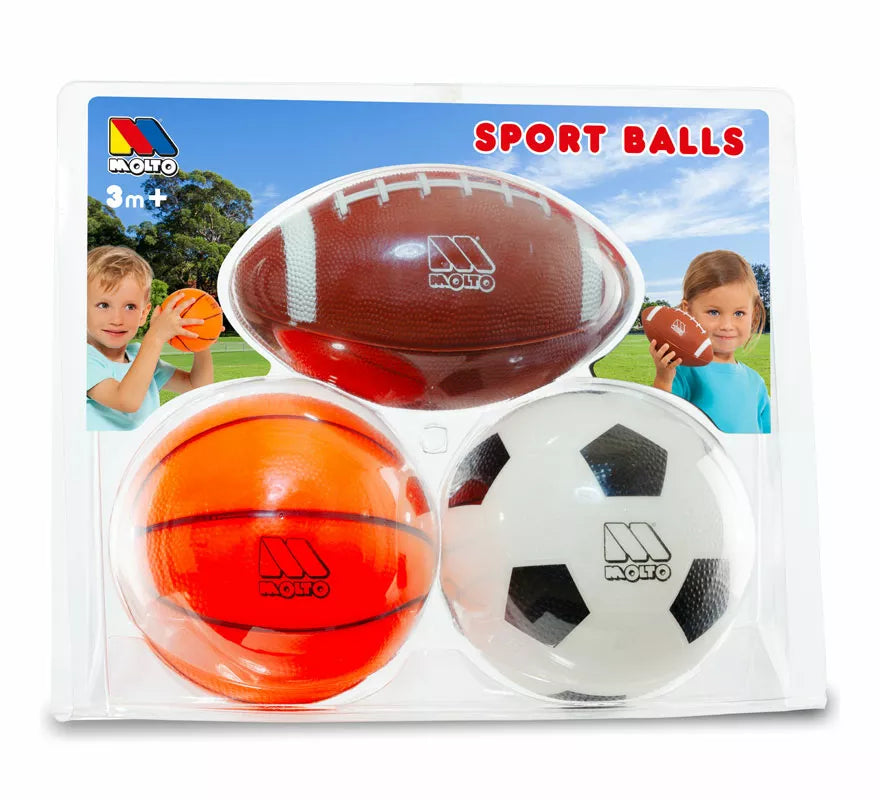 Translation missing: fr.Set de 3 Pelotas de Deporte