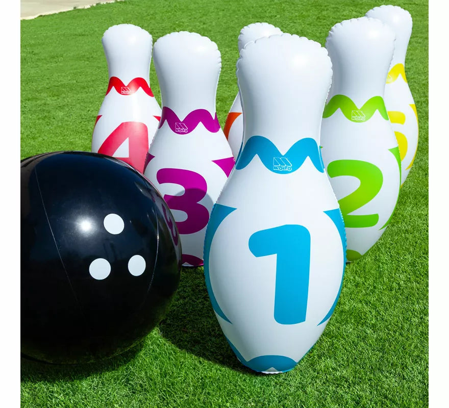 Translation missing: fr.Set de Bolos Hinchables y Pelota
