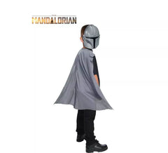 Ensemble masque et cape de mandalorien enfant