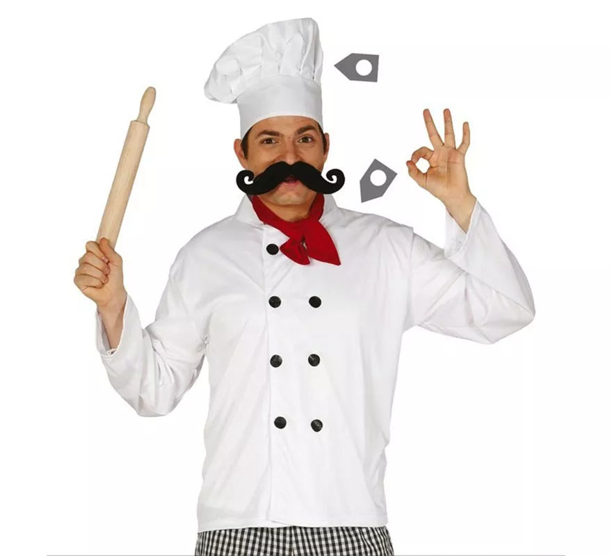 Translation missing: fr.Set de Cocinero: Gorro, pañuelo y chaqueta