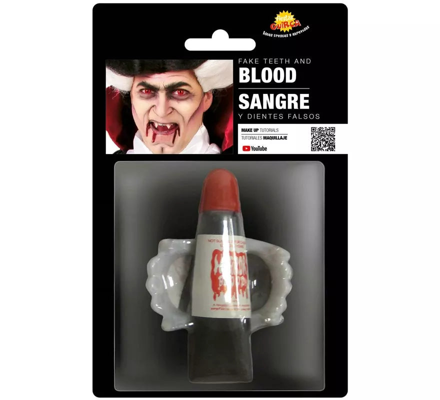Translation missing: fr.Set de sangre y dientes de Vampiro para Halloween