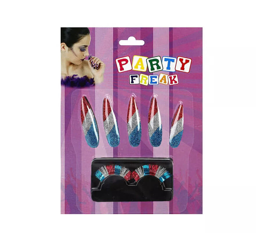Translation missing: fr.Set de Uñas y Pestañas postizas de tres colores