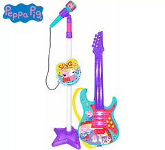 Set Guitare et Microphone Peppa Pig avec Fonctions