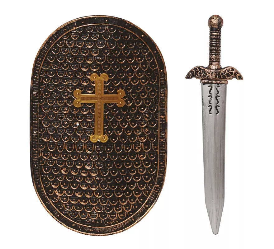 Translation missing: fr.Set Medieval: Escudo y espada para niños