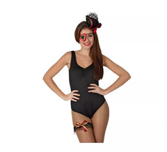 Set d'Accessoires Pirate Chapeau, Jarretière et Cache Oeil