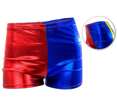 Conflictive Clown Short métallisé pour femme