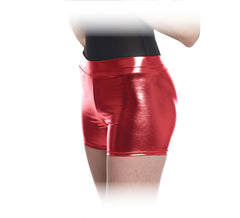 Short rouge foncé pour femme