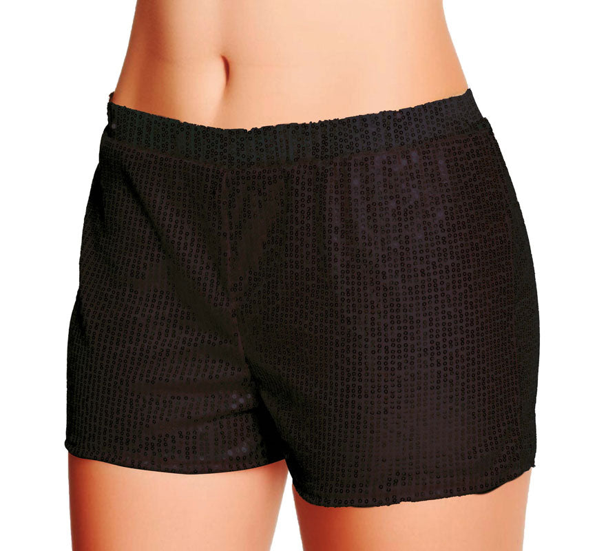 Translation missing: fr.Shorts con lentejuelas en varios colores talla L para mujer