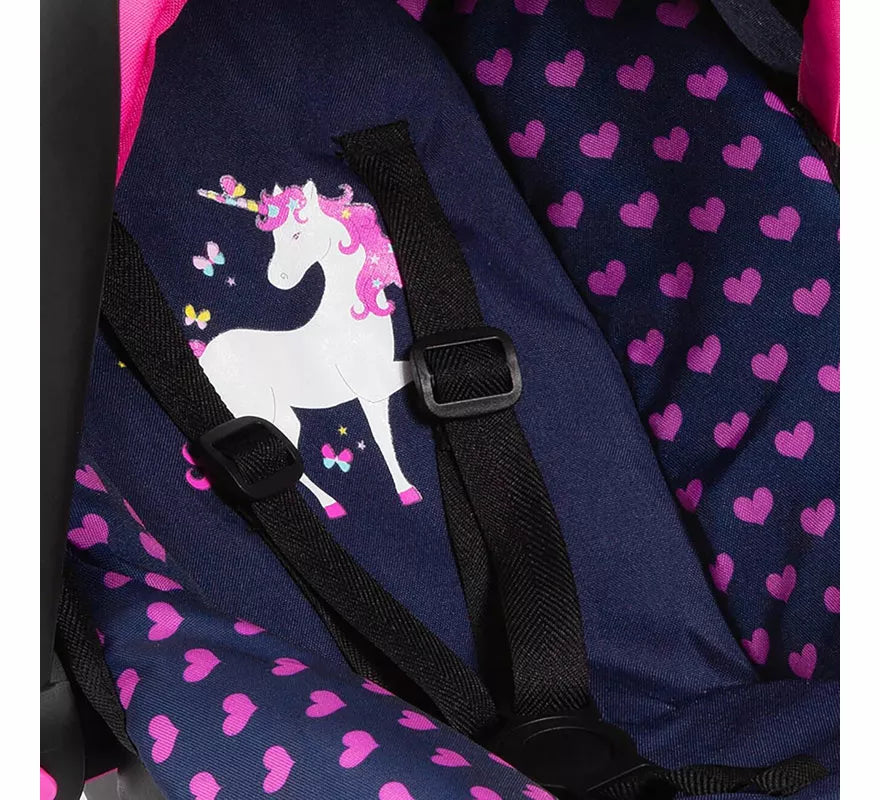 Translation missing: fr.Silla de Coche para Muñecas de Unicornio