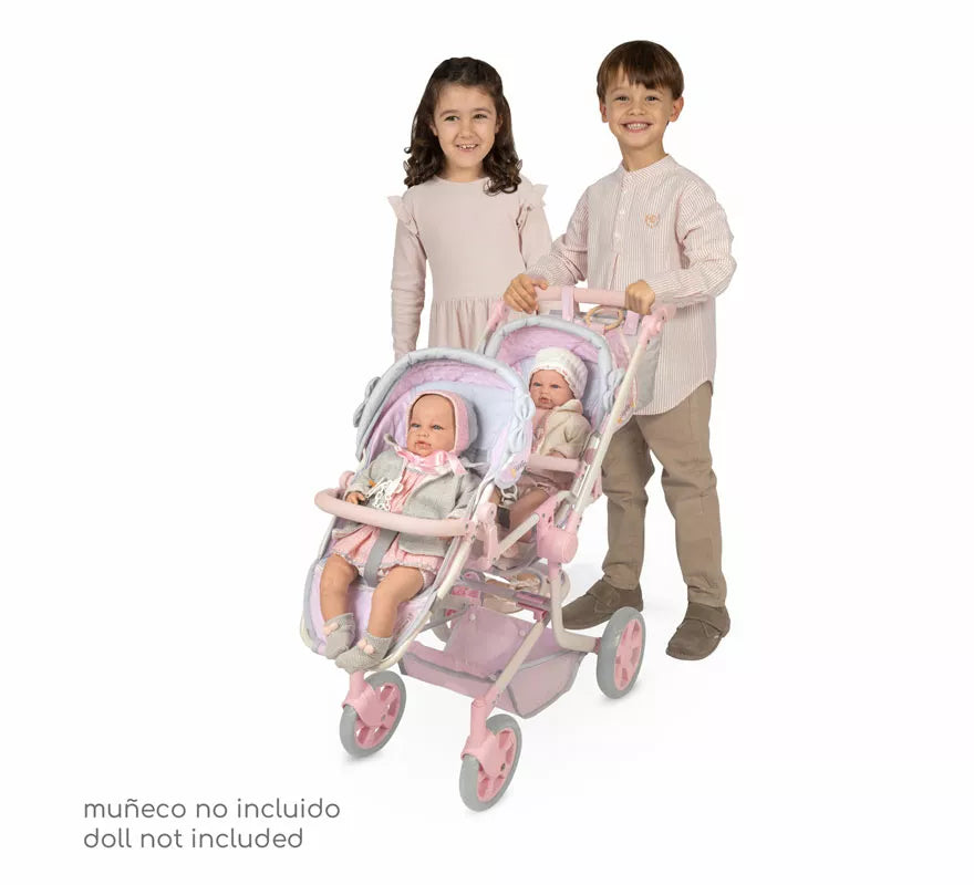 Translation missing: fr.Silla de Muñecas de hasta 52 cm Gemelar Plegable Multiposición