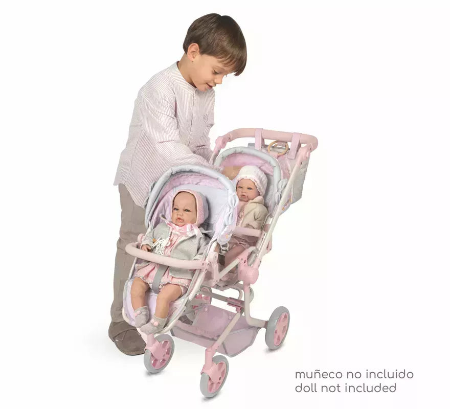 Translation missing: fr.Silla de Muñecas de hasta 52 cm Gemelar Plegable Multiposición