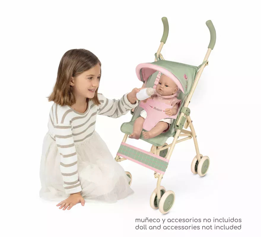 Silla de Muñecas de hasta 52 cm Grande con Capota