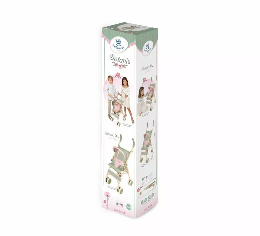 Silla de Muñecas de hasta 52 cm Grande con Capota