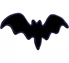 Silhouette de Chauve-Souris Fluo 26x50 cm