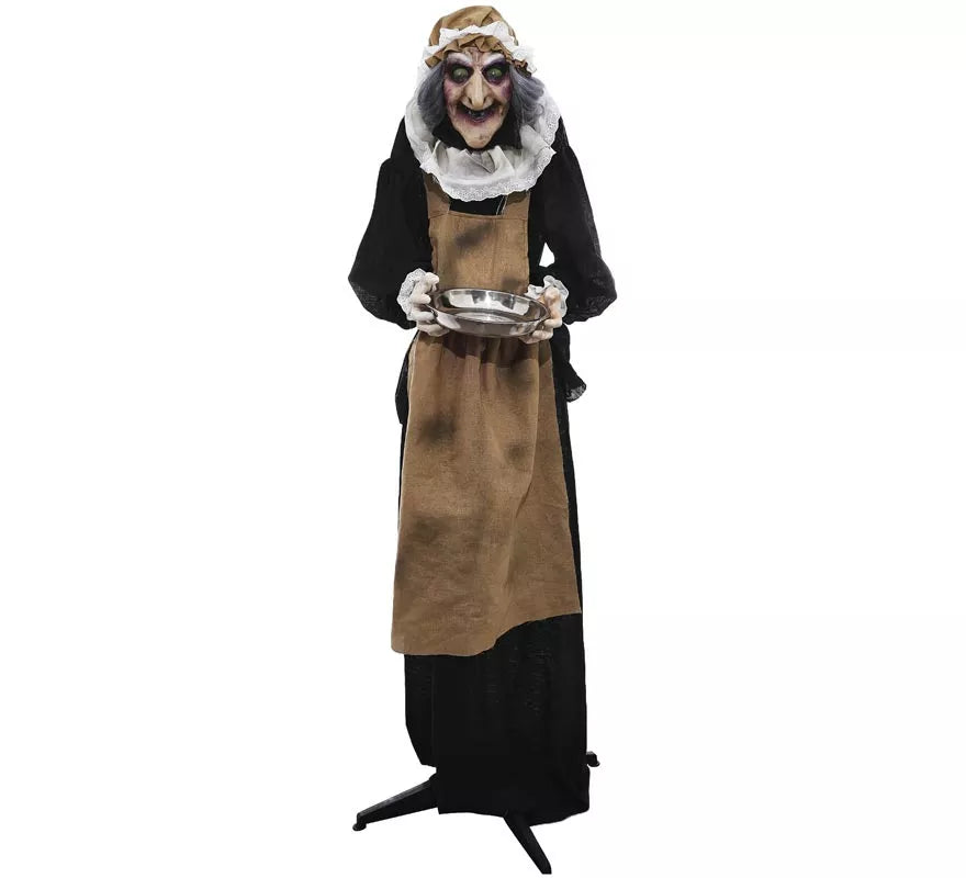 Translation missing: fr.Sirvienta Esqueleto Animado 158 cm