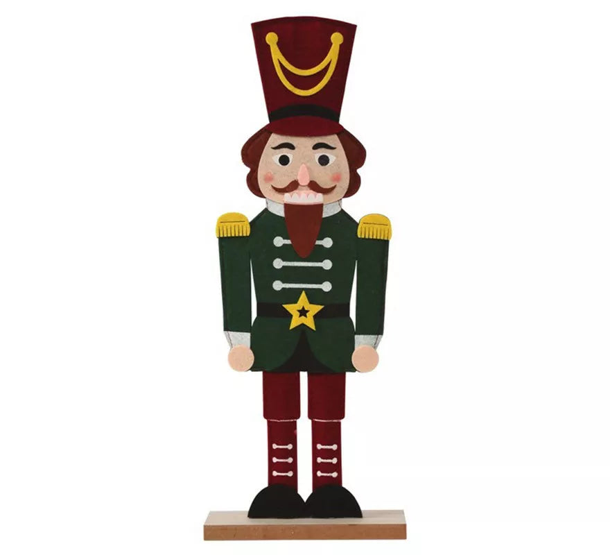 Translation missing: fr.Soldadito Verde de Madera y Fieltro de 42 cms