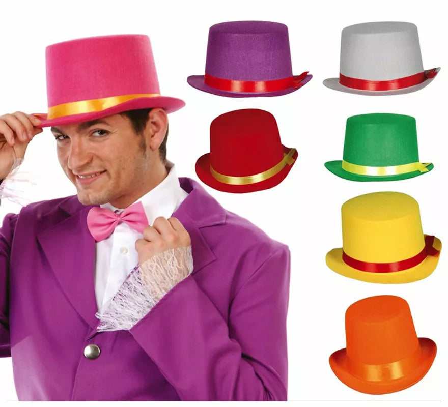 Sombrero Chistera de Fieltro Surtida