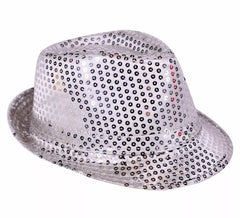 Chapeau avec Paillettes plusieurs couleurs