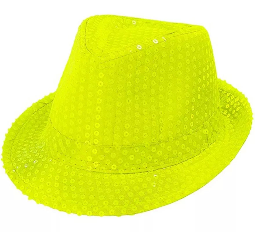 Sombrero con Lentejuelas en varios colores neones