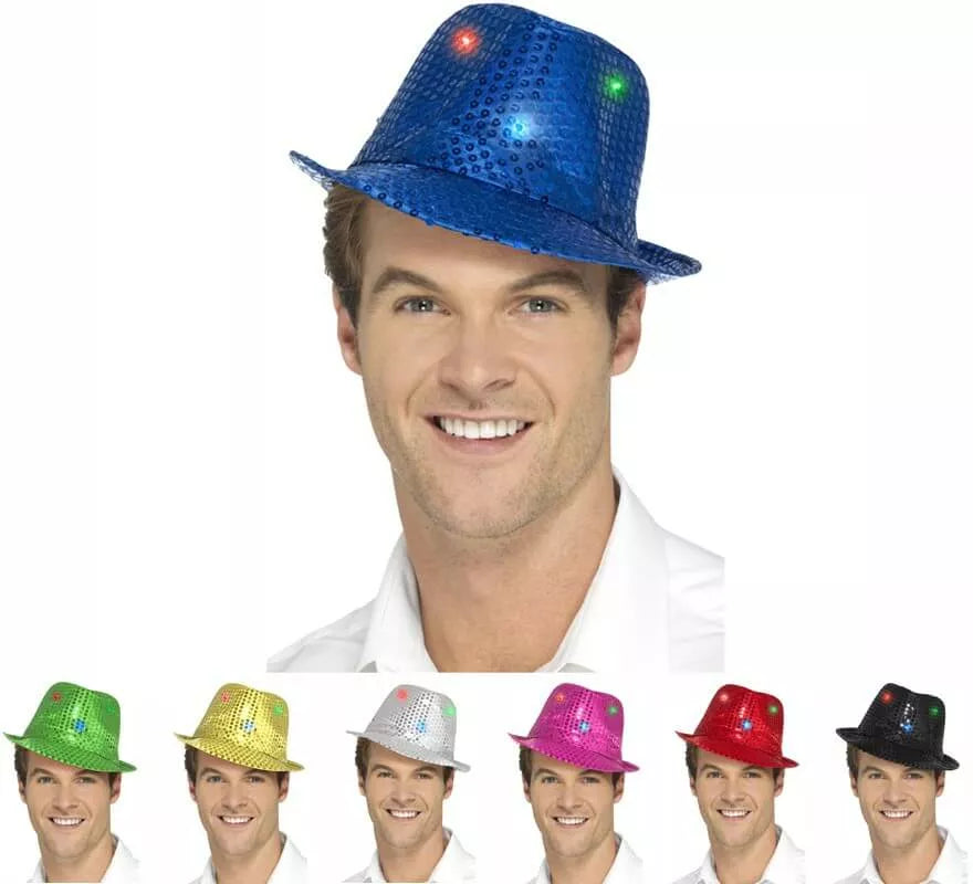 Translation missing: fr.Sombrero con Lentejuelas y Luz en varios colores
