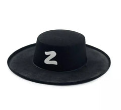 Chapeau Bandit Z noir pour enfants