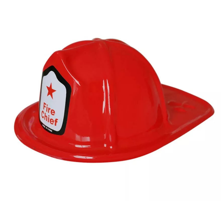 Translation missing: fr.Sombrero de Bombero rojo adulto