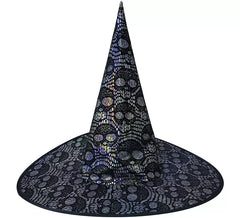 Chapeau de sorcière crâne