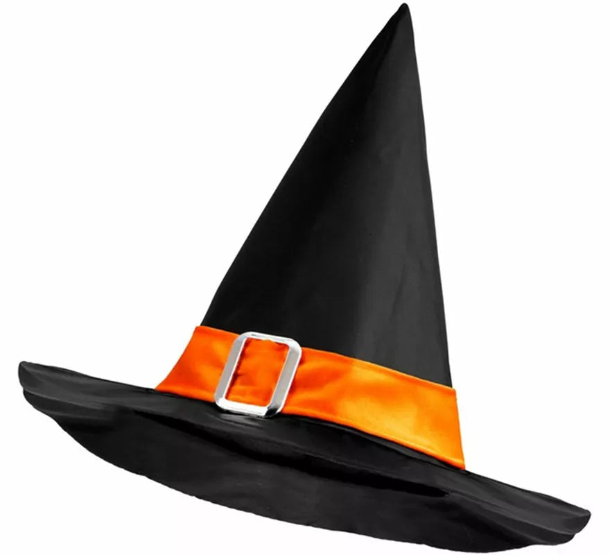 Translation missing: fr.Sombrero de Bruja con Banda y Hebilla en varios colores