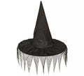 Sombrero de Bruja con picos de Tela