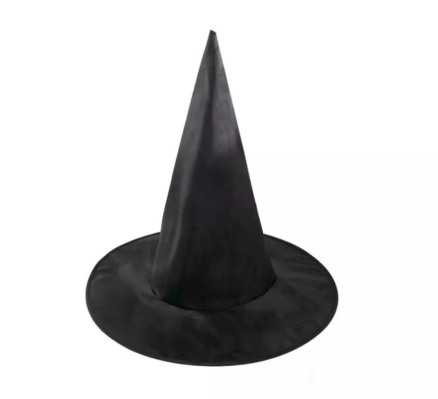 Translation missing: fr.Sombrero de Bruja negro adulto de 38 cm