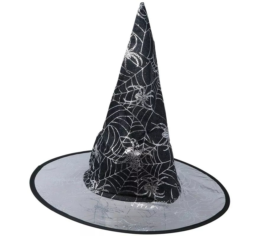 Translation missing: fr.Sombrero de Bruja negro con dibujos estampados