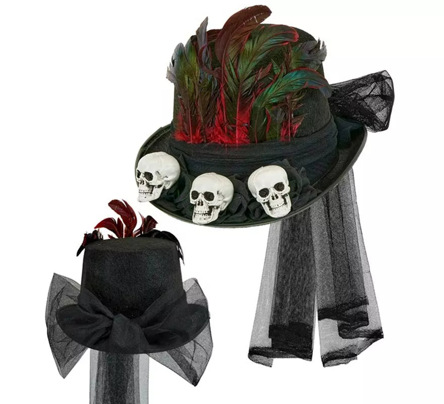 Translation missing: fr.Sombrero de Copa Vudú Calaveras