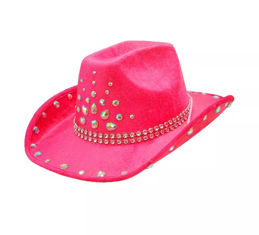Translation missing: fr.Sombrero de Cowboy con pedrería en varios colores