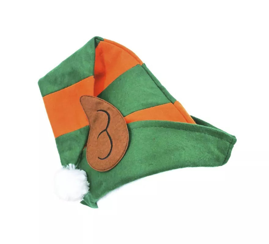 Translation missing: fr.Sombrero de Elfo verde y naranja con orejas