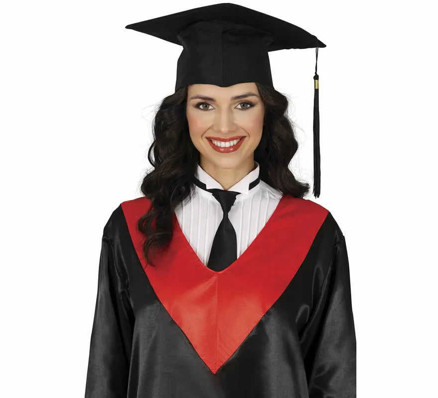 Translation missing: fr.Sombrero de Estudiante graduado de tela adulto