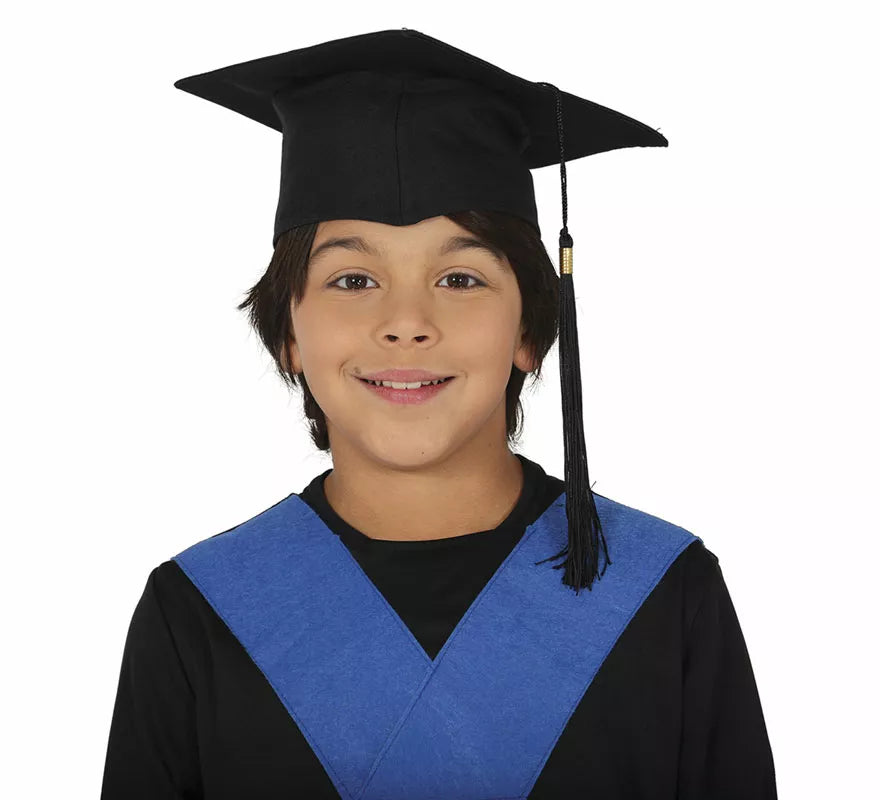 Translation missing: fr.Sombrero de Estudiante graduado de tela infantil