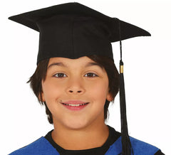 Bonnet étudiant diplômé en tissu pour enfant