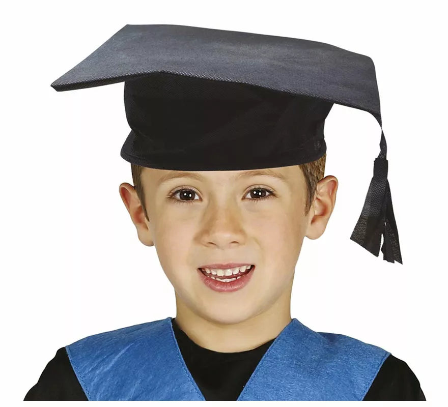 Translation missing: fr.Sombrero de Estudiante o Birrete de Tela Infantil de 52 cm