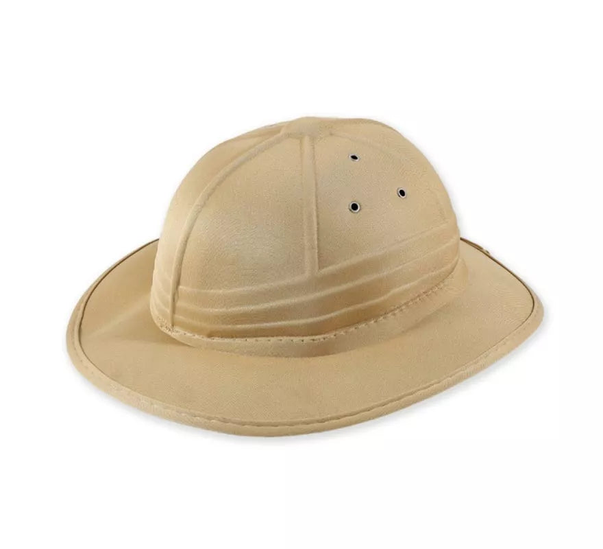 Translation missing: fr.Sombrero de Explorador Salacot beige adulto