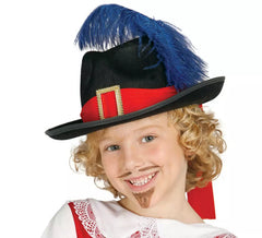 Chapeau Feutré de Mousquetaire pour enfants
