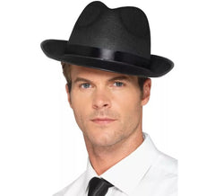 Chapeau de Gangster Noir