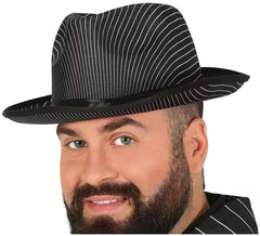 Chapeau de Gangster Noir