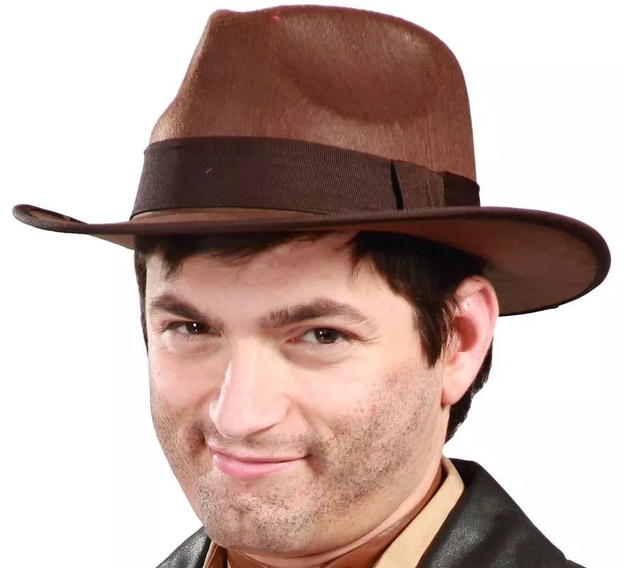Translation missing: fr.Sombrero de Indiana Jones y Freddy para adultos