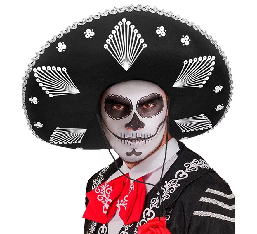 Translation missing: fr.Sombrero de Mariachi Mexicano negro adulto