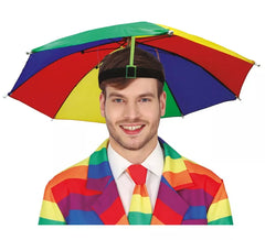 Chapeau parapluie multicolore de 55 cm