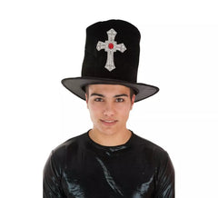 Chapeau de Vampire avec Croix pour homme