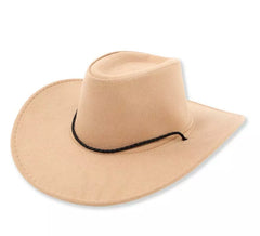 Chapeau de cowboy chameau adulte